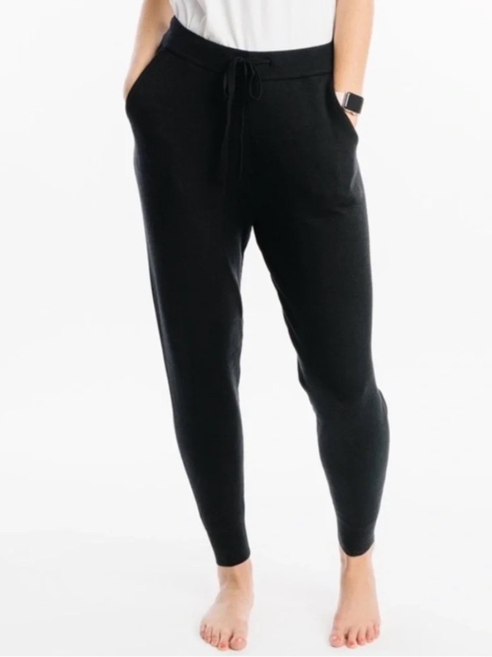 Zyia Soft n Warm Ribbed Knit Joggers • NWT
